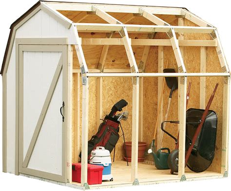 universal storage shed framing kit